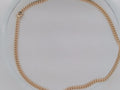 14k Yellow Gold Cadena Cubana Solida De Fabrica Cirrie De Caja 86.8g