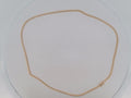 14k Yellow Gold Cadena Cubana Solida De Fabrica Cirrie De Caja 13g