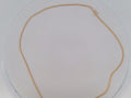 14k Yellow Gold Cadena Cubana Solida De Fabrica Cirrie De Caja 14.5g