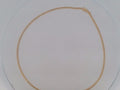14k Yellow Gold Cadena Cubana Solida De Fabrica Cirrie De Caja 13.3g