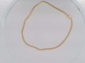 10k Yellow Gold Cadena Cubana Solida De Fabrica Cirrie De Caja 20.2g
