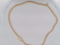 10k Yellow Gold Cadena Cubana Solida De Fabrica Cirrie De Caja 58.3g