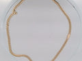 10k Yellow Gold Cadena Cubana Solida De Fabrica Cirrie De Caja 62.3g
