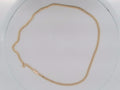10k Yellow Gold Cadena Cubana Solida De Fabrica Cirrie De Caja 24.5g