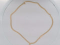 10k Yellow Gold Cadena Cubana Solida De Fabrica Cirrie De Caja 24.7g