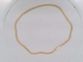 10k Yellow Gold Cadena Cubana Solida De Fabrica Cirrie De Caja 31.8g