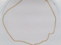 10k Yellow Gold Cadena Cubana Solida De Fabrica Cirrie De Caja 18.9g