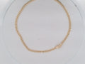 10k Yellow Gold Cadena Cubana Solida De Fabrica Cirrie De Caja 41.2g