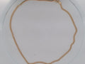 10k Yellow Gold Cadena Cubana Solida De Fabrica Cirrie De Caja 26.1g