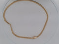 10k Yellow Gold Cadena Cubana Solida De Fabrica Cirrie De Caja 46.8g
