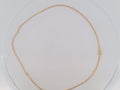 10k Yellow Gold Cadena Cubana Solida De Fabrica Cirrie De Caja 11.6g