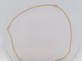 10k Yellow Gold Cadena Cubana Solida De Fabrica Cirrie De Caja 12.6g