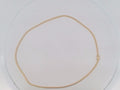 10k Yellow Gold Cadena Cubana Solida De Fabrica Cirrie De Caja 10.6g