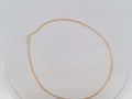 10k Yellow Gold Cadena Cubana Solida De Fabrica Cirrie De Caja 10.3g