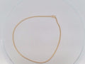 10k Yellow Gold Cadena Cubana Solida De Fabrica Cirrie De Caja 9.4g