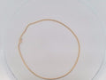 10k Yellow Gold Cadena Cubana Solida De Fabrica Cirrie De Caja 9.5g