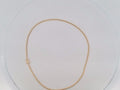 10k Yellow Gold Cadena Cubana Solida De Fabrica Cirrie De Caja 9.4g