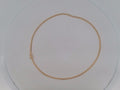 10k Yellow Gold Cadena Cubana Solida De Fabrica Cirrie De Caja 9.4g