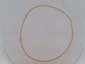 10k Yellow Gold Cadena Cubana Solida De Fabrica Cirrie De Caja 10.6g