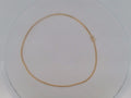 10k Yellow Gold Cadena Cubana Solida De Fabrica Cirrie De Caja 9.6g