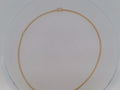 10k Yellow Gold Cadena Cubana Solida De Fabrica Cirrie De Caja 11.7g