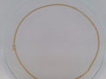 10k Yellow Gold Cadena Cubana Solida De Fabrica Cirrie De Caja 12.5g