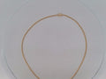 10k Yellow Gold Cadena Cubana Solida De Fabrica Cirrie De Caja 10.5g