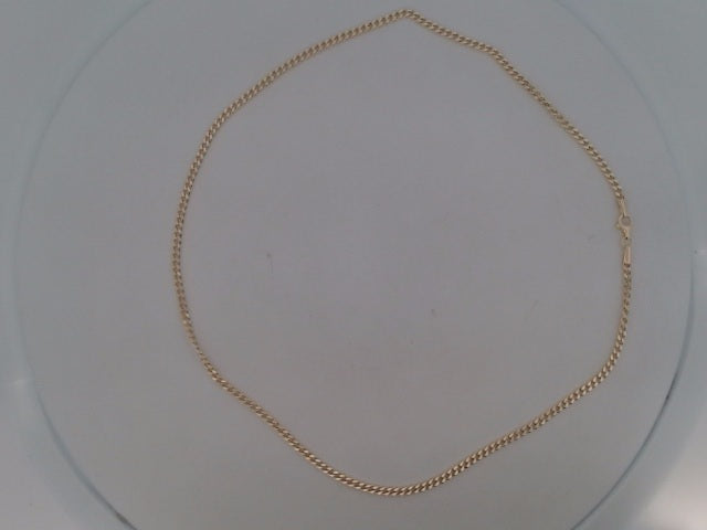 10k Yellow Gold Cadena Variada Fina 4.4g