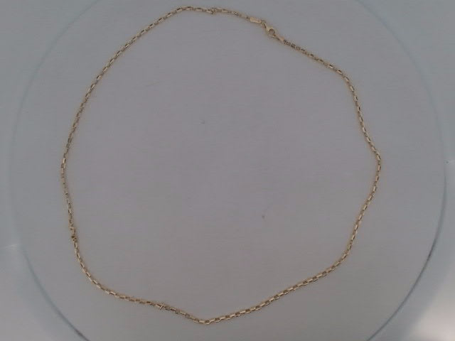 10k Yellow Gold Cadena Variada Fina 3.4g