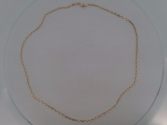 10k Yellow Gold Cadena Variada Fina 3.4g
