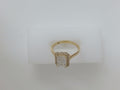 14k Yellow Gold Diamond Wedding Ring Lab 3.4g
