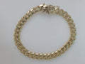 14k Yellow Gold Pulsera Solida De Fabrica 26.1g