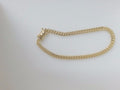 14k Yellow Gold Pulsera Solida De Fabrica 11.4g