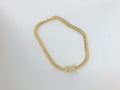 14k Yellow Gold Pulsera Solida De Fabrica 10.6g