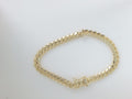 14k Yellow Gold Pulsera Solida De Fabrica 24.8g