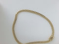 10k Yellow Gold Pulsera Solida De Fabrica 18.5g