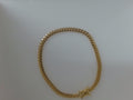 10k Yellow Gold Pulsera Solida De Fabrica 10g
