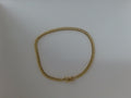 10k Yellow Gold Pulsera Solida De Fabrica 4.8g