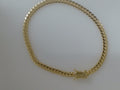 10k Yellow Gold Pulsera Solida De Fabrica 9.8g