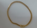 10k Yellow Gold Pulsera Solida De Fabrica 10.3g