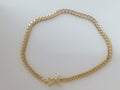 10k Yellow Gold Pulsera Solida De Fabrica 10.5g