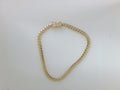 10k Yellow Gold Pulsera Solida De Fabrica 9.2g
