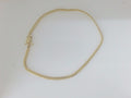 10k Yellow Gold Pulsera Solida De Fabrica 5.7g