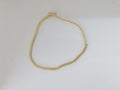 10k Yellow Gold Pulsera Solida De Fabrica 4.8g