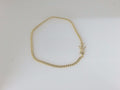 10k Yellow Gold Pulsera Solida De Fabrica 4.5g