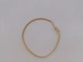 10k Yellow Gold Pulsera Solida De Fabrica 4.3g