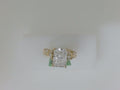 14k Yellow Gold Diamond Wedding Ring Lab 5.3g