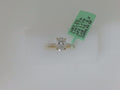 14k Yellow Gold Diamond Wedding Ring Lab 2.1g