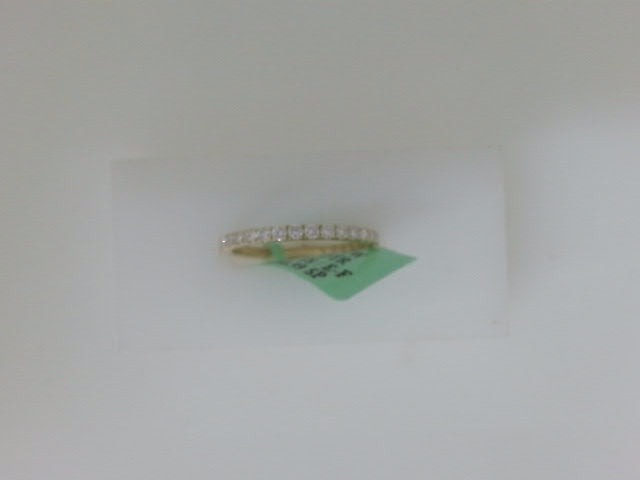 14k Yellow Gold Diamond Wedding Ring Lab 1.5g