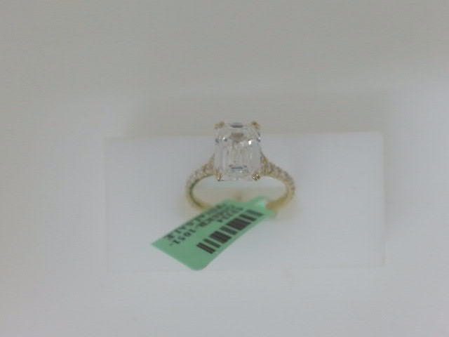 14k Yellow Gold Diamond Wedding Ring Lab 2.7g